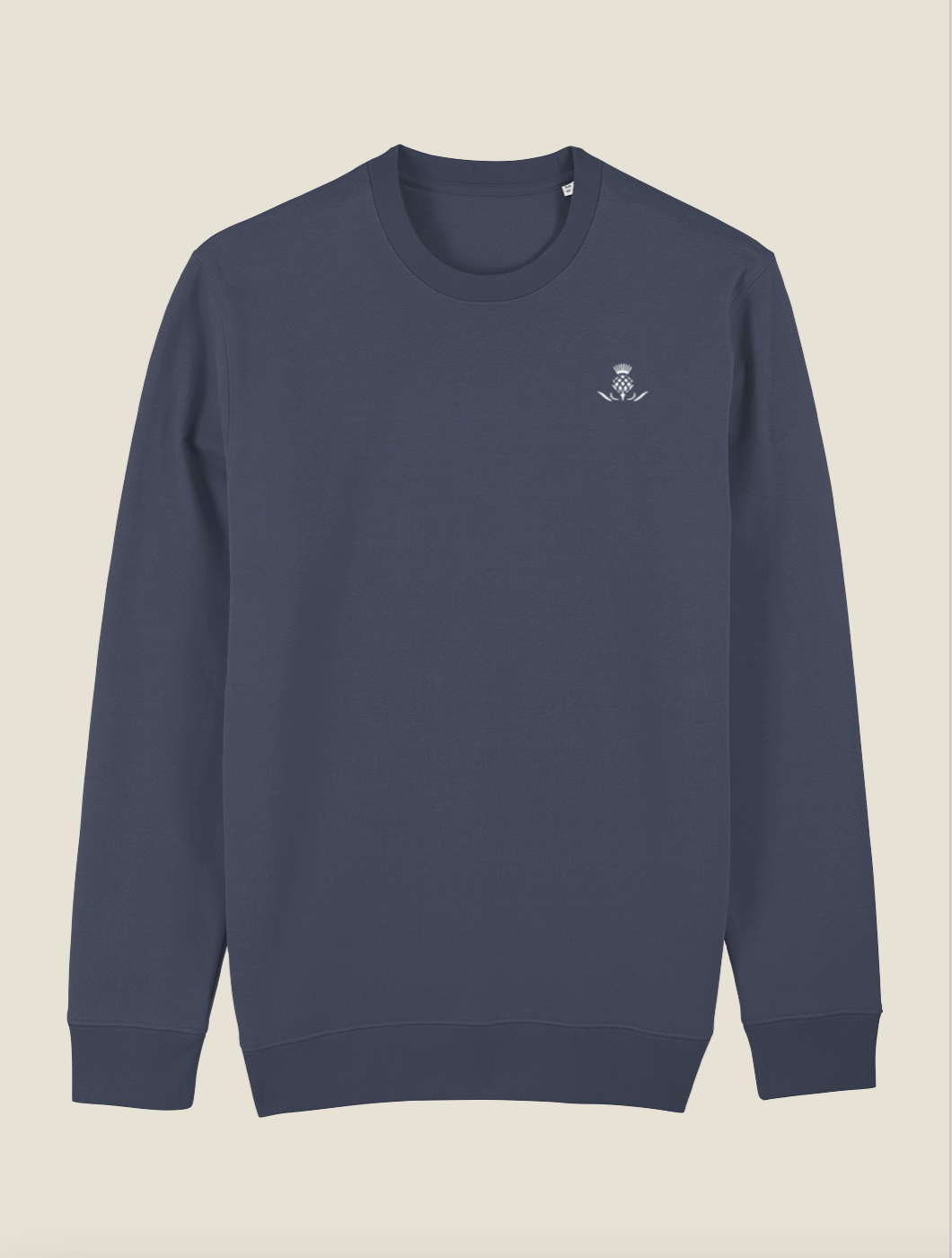 ATSORT Mallard Duck Crewneck Dark Blue